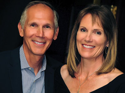 Dr. Tori Erickson and her husband Jon